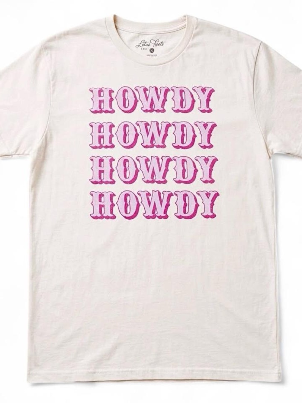 Lotus Fashion Howdy Graphic Tee